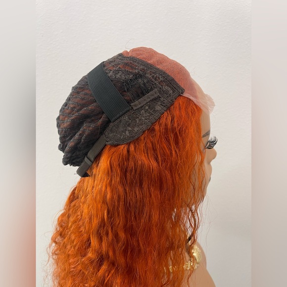 18” 4x4 Transparent Lace, Custom Colored, Human Hair, Closure wig, Has Combs & a - Picture 13 of 15